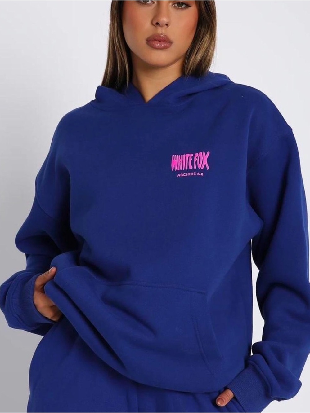 White Fox Archive 6.0 Oversized Hoodie Malibu